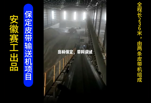 保定皮带机项目